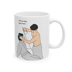 KinnPorsche Mug, "Let me dry your hair", Thai BL Drama, Kinn Porsche The Series Gift