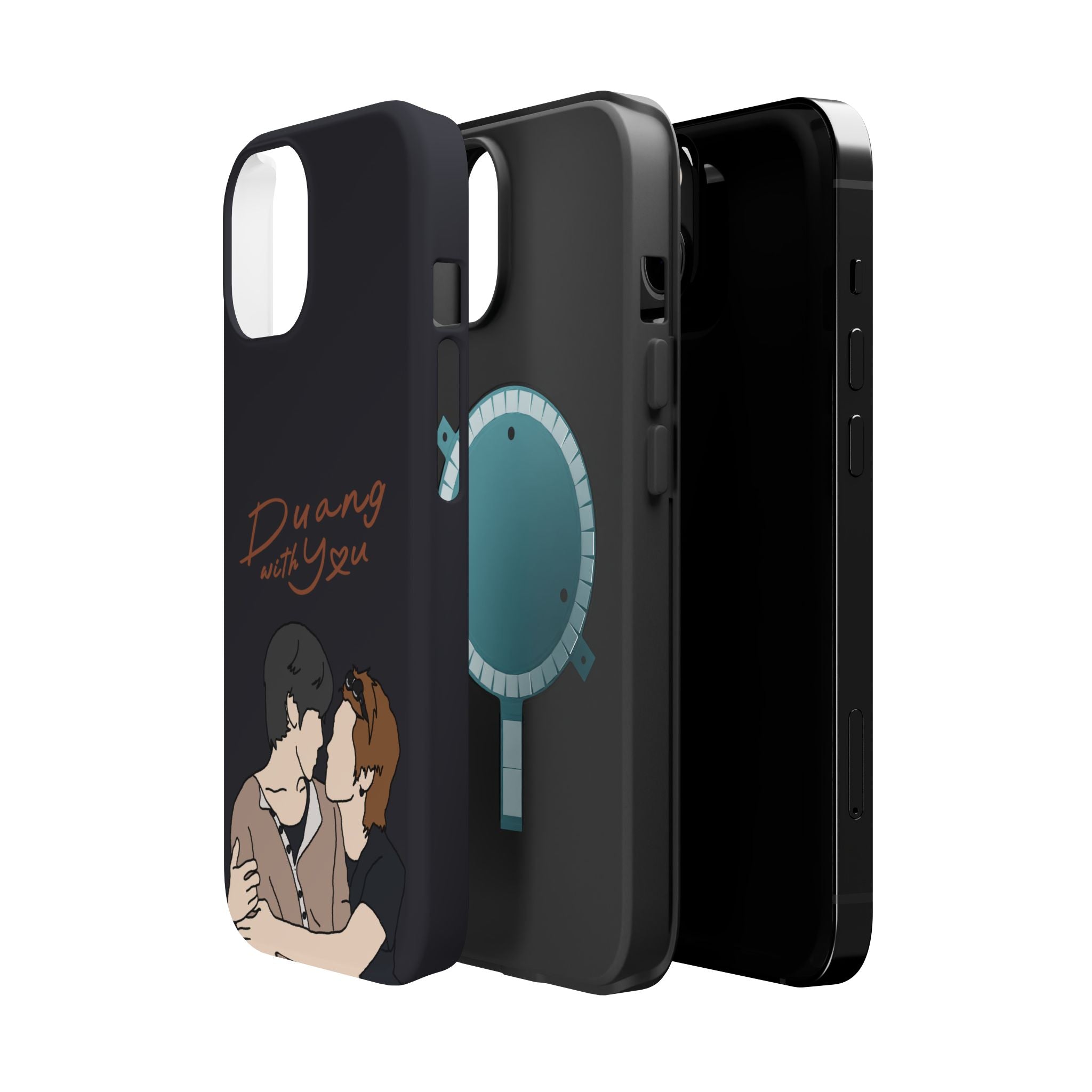 Duang With You Magnetic Impact-Resistant Phone Case | TeeTeePor Fanart DMD Thai BL Drama Couple
