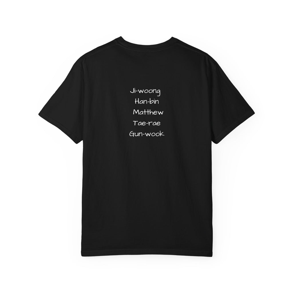 zerobaseone ZB1 Members Tee | T-Shirt featuring Ji-woong Han-bin Matthew Tae-rae Gun-wook