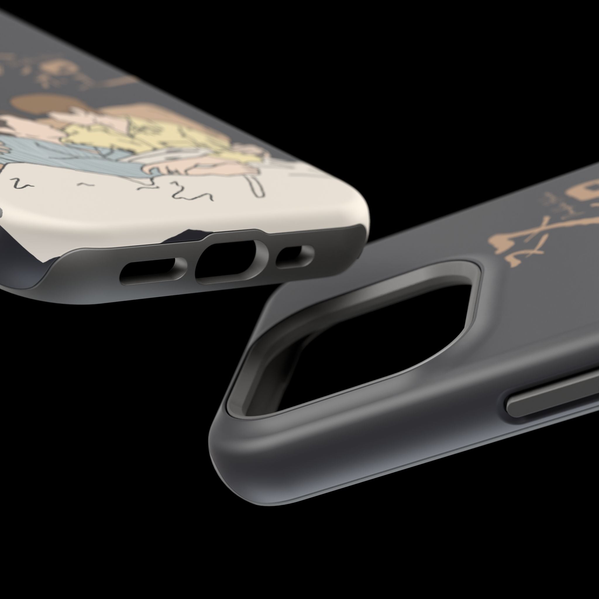 Double Helix Ayden & Lyu Sitong Phone Case — C-Drama BL Lu Feng Yichen Cute Magnetic Impact-Resistant Case
