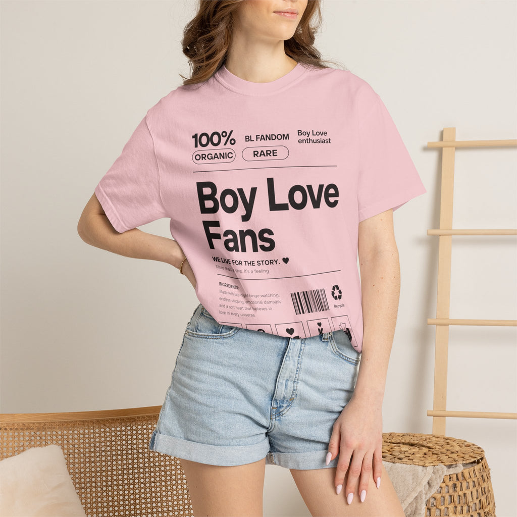 Boy Love Fans Fandom T-Shirt BL Fujoshi Anime Aesthetic Tee