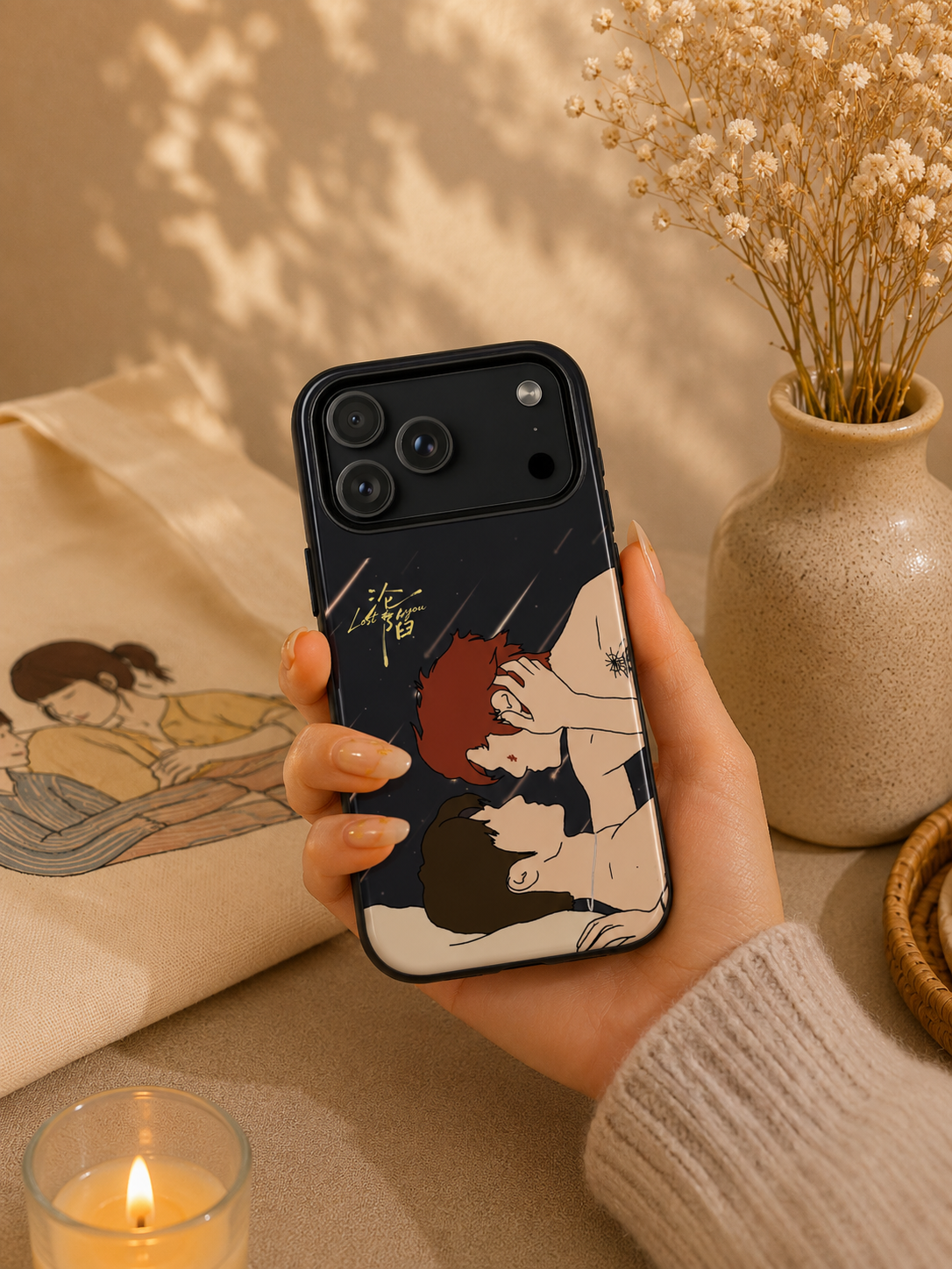 Lost To You Cdrama Fan Gift, YiCheng Fan art, Jia Yi Tang Chenzhi, Chinese Drama Couple Phone Case