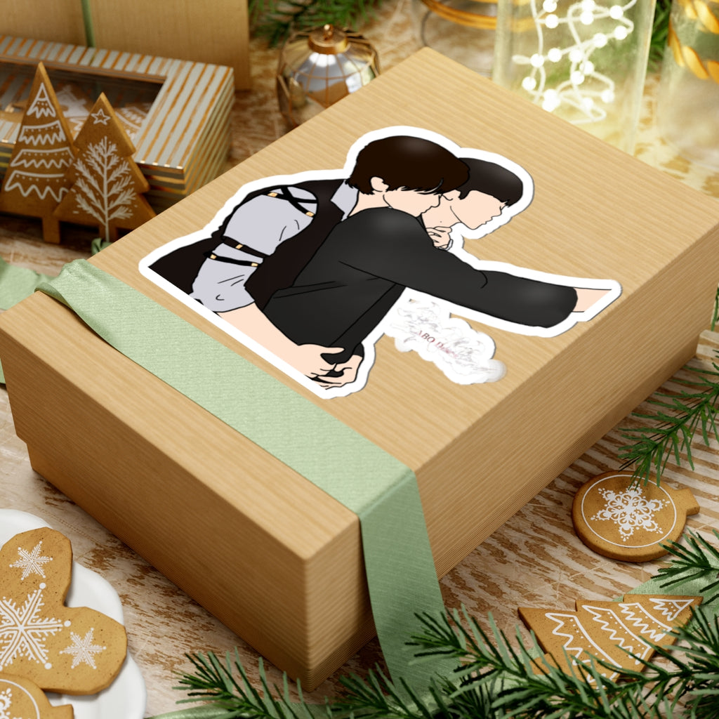 BL Drama Abo Desire XingQiu Couple Kiss-Cut Stickers