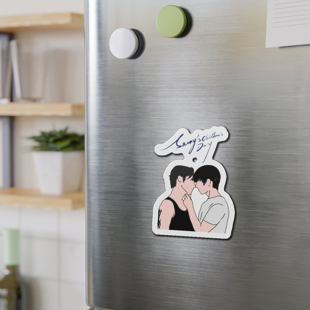 Sammys Children Day C-Drama Romance Poster | Yanchao He & Changxi He Couple Sticker