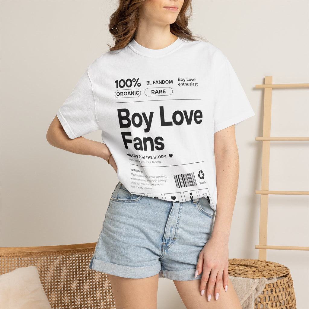 Boy Love Fans Fandom T-Shirt BL Fujoshi Anime Aesthetic Tee