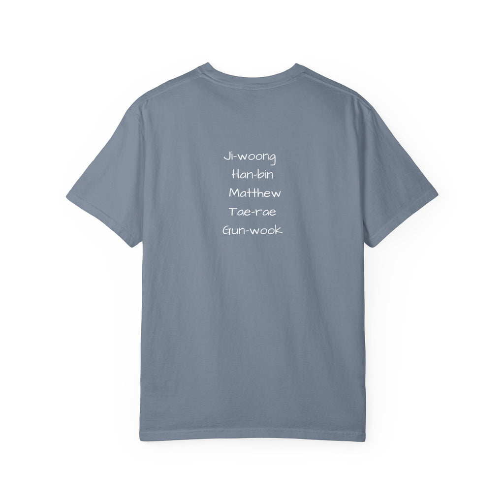 zerobaseone ZB1 Members Tee | T-Shirt featuring Ji-woong Han-bin Matthew Tae-rae Gun-wook