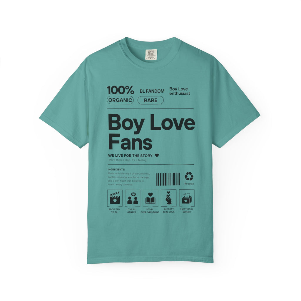 Boy Love Fans Fandom T-Shirt BL Fujoshi Anime Aesthetic Tee