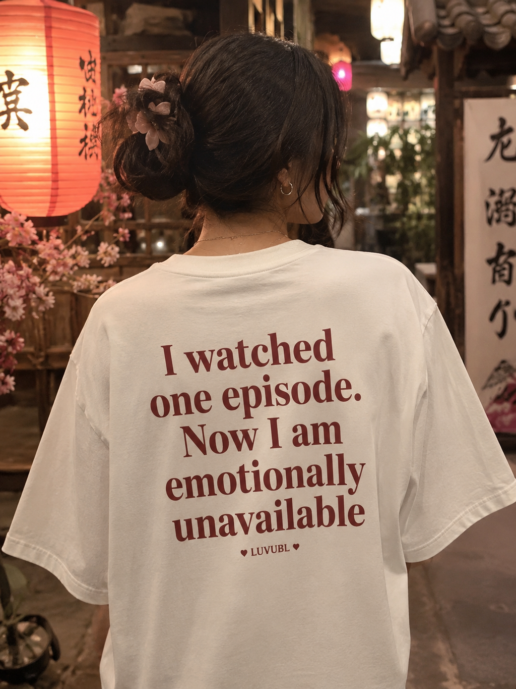 I Watched One Episode Now I Am Emotionally Unavailable Shirt, Cdrama Lover, Kdrama Fan Gift, Funny Binge Watching Tee