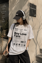Boy Love Fans Fandom T-Shirt BL Fujoshi Anime Aesthetic Tee