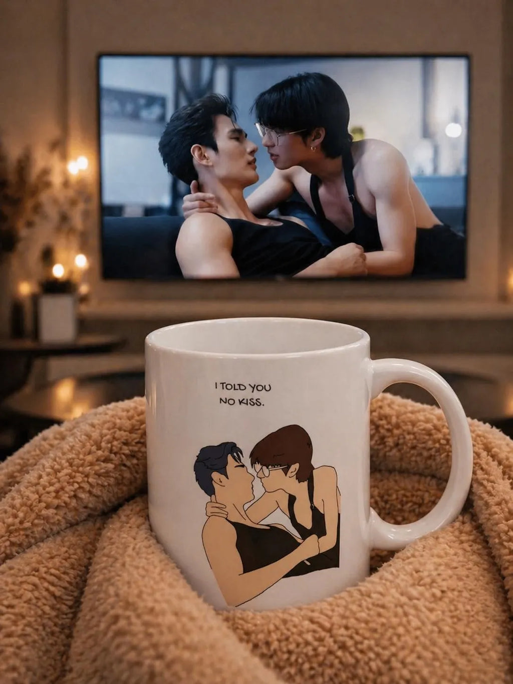 PoohPavel I Told You No Kiss Pit Babe Thai Drama Mug